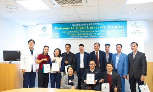 Study visit and knowledge exchange on care and rehabilitation for persons with disabilities at Ulsan University Hospital, Korea
